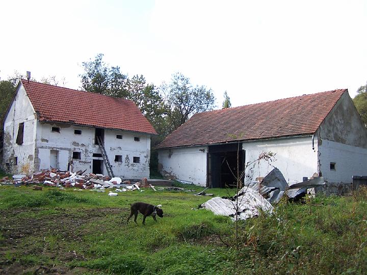 sýpka a stodola-říjen 2005